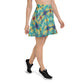 DMV 0231 Chic Boho Skater Skirt