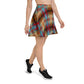 DMV 0006 Avant Garde Artsy Skater Skirt