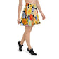 DMV 0004 Floral Skater Skirt