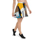 DMV 0016 Abstract Art Skater Skirt