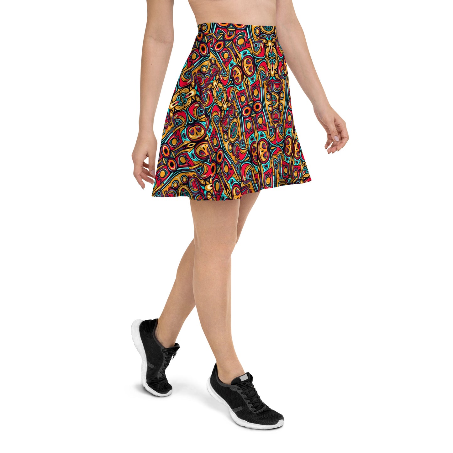 DMV 0249 Psy Artsy Skater Skirt