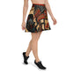 DMV 0256 Retro Art Skater Skirt