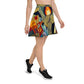 DMV 0237 Retro Art Skater Skirt