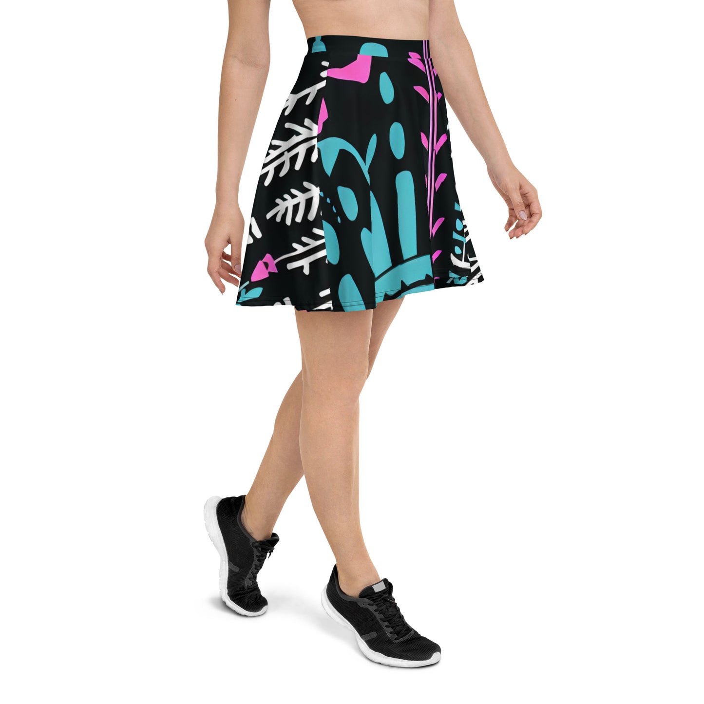 DMV 0122 Boho Skater Skirt