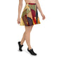 DMV 0251 Abstract Art Skater Skirt