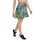 DMV 0254 Chic Boho Skater Skirt