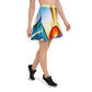 DMV 0262 Retro Art Skater Skirt