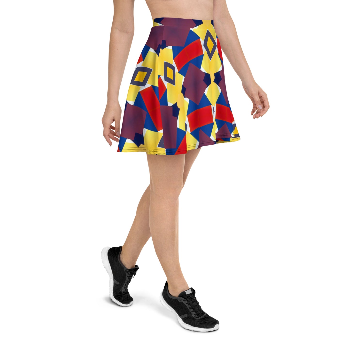 DMV 0418 Classic Boho Skater Skirt