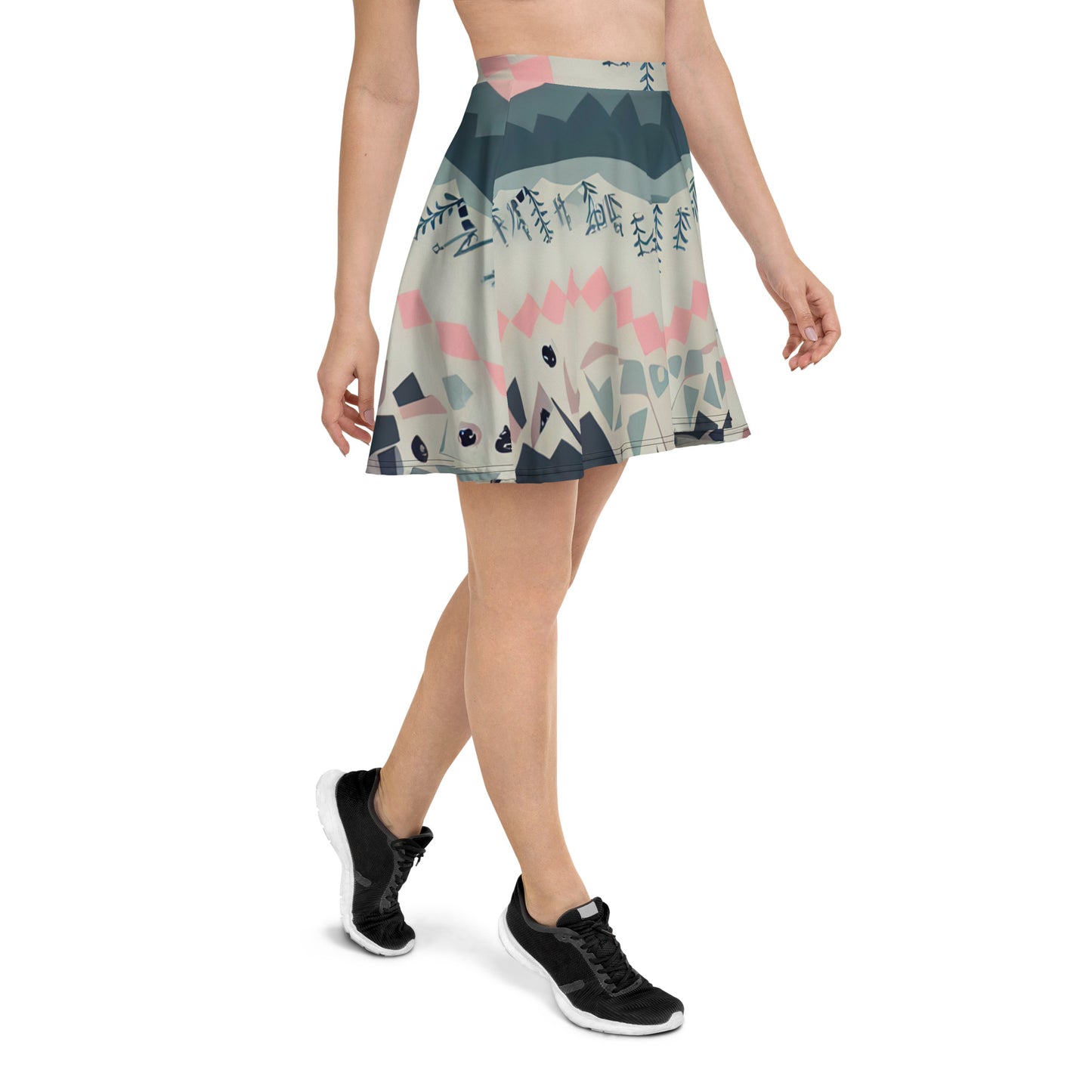 DMV 0306 Boho Skater Skirt