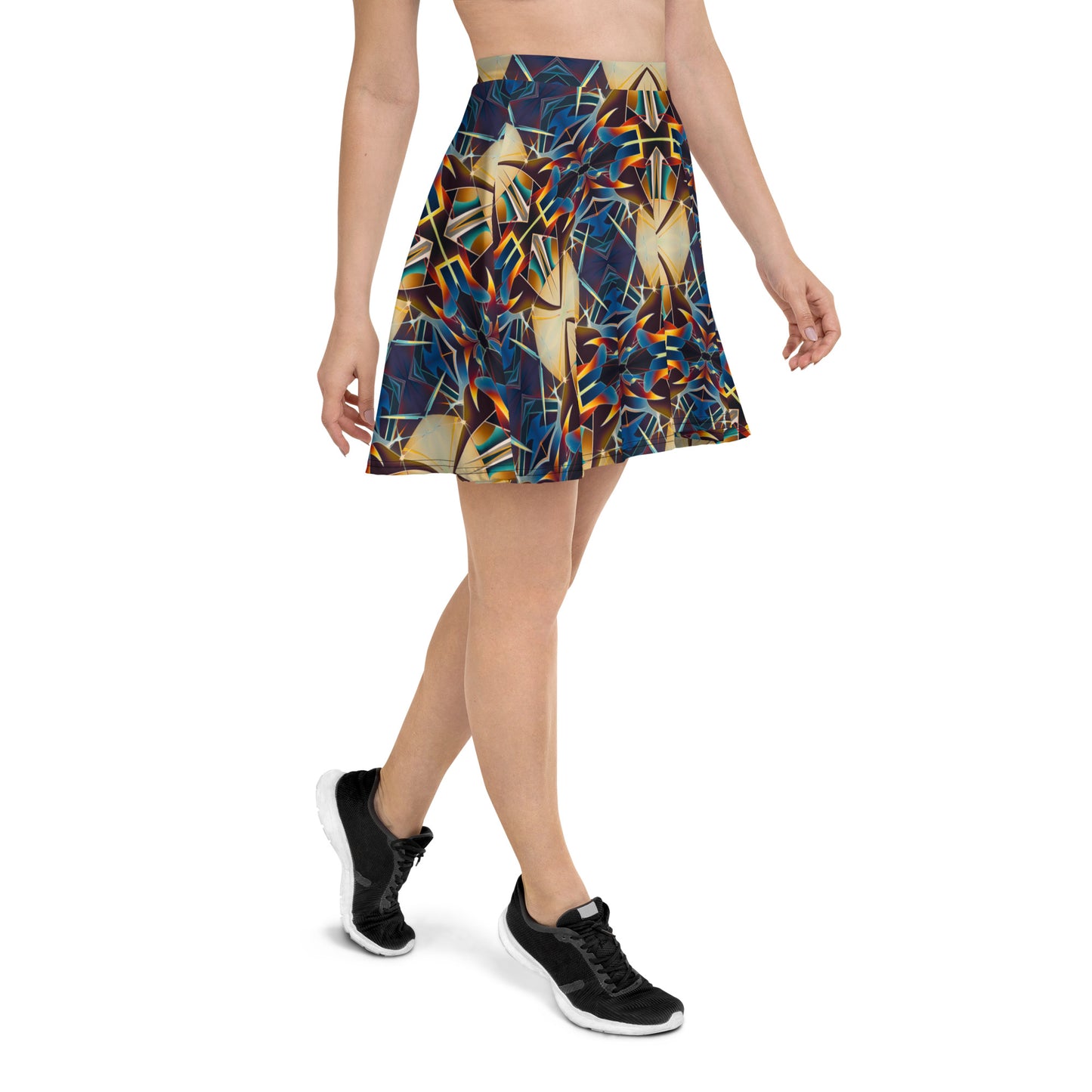 DMV 0406 Conceptual Artsy Skater Skirt