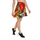 DMV 0298 Retro Art Skater Skirt