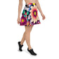 DMV 0515 Floral Skater Skirt