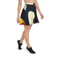 DMV 0421 Retro Art Skater Skirt