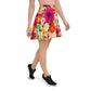 DMV 0424 Floral Skater Skirt