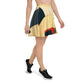 DMV 0313 Abstract Art Skater Skirt