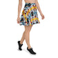 DMV 0807 Vintage Artsy Skater Skirt