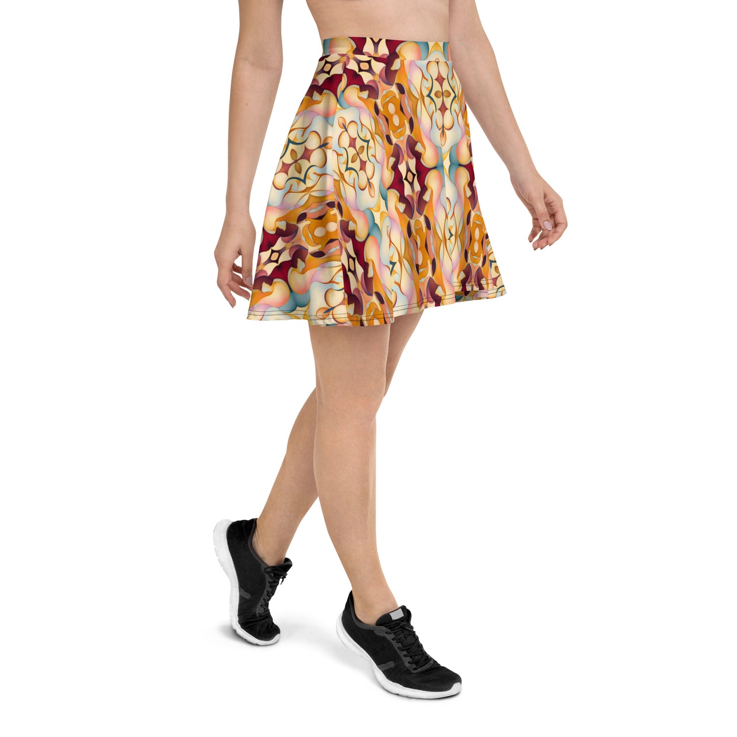 DMV 0384 Classic Boho Skater Skirt