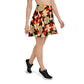 DMV 1206 Geo Boho Skater Skirt