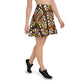 DMV 1724 Vintage Artsy Skater Skirt