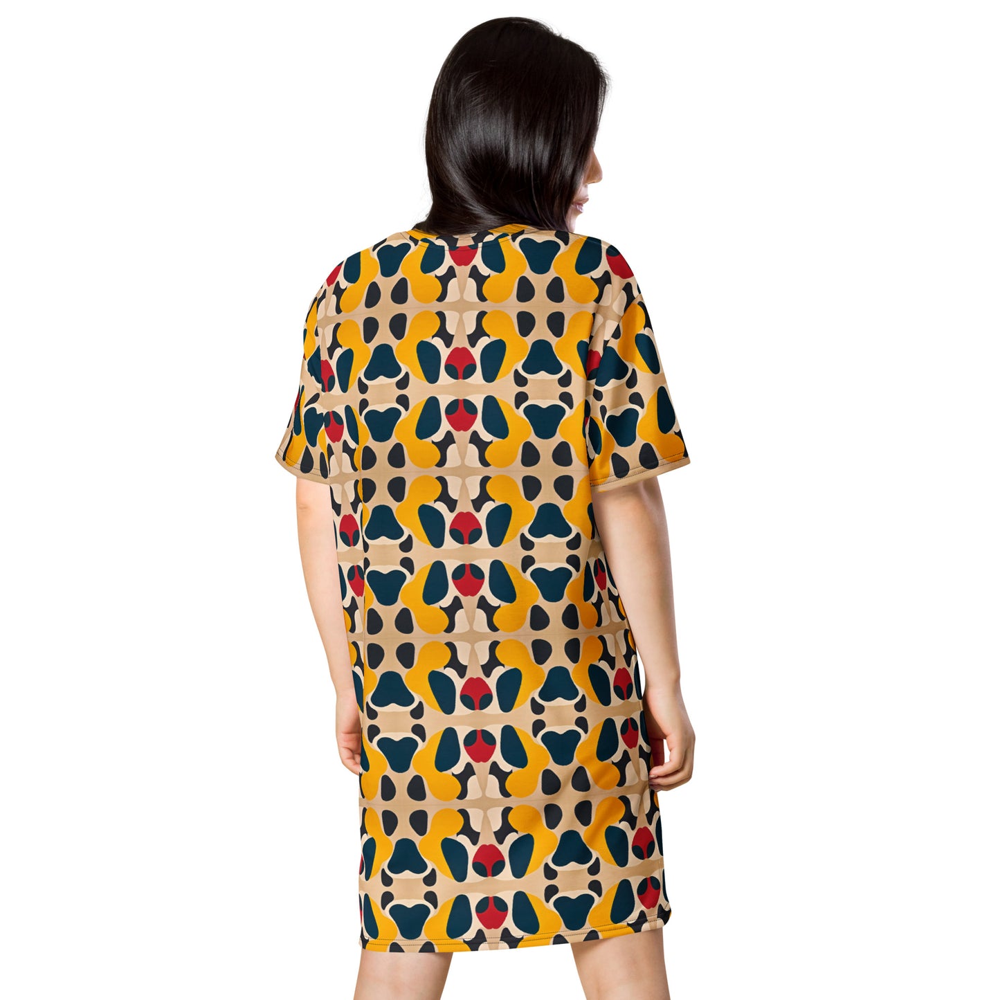 DMV 0236 Vintage Artsy T-shirt dress