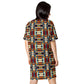 DMV 0244 Geo Boho T-shirt dress