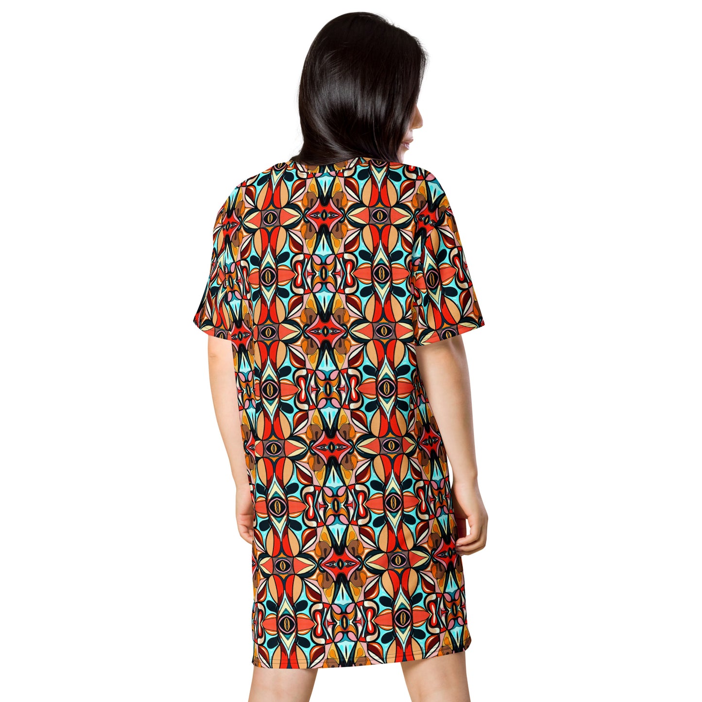 DMV 0210 Vintage Artsy T-shirt dress