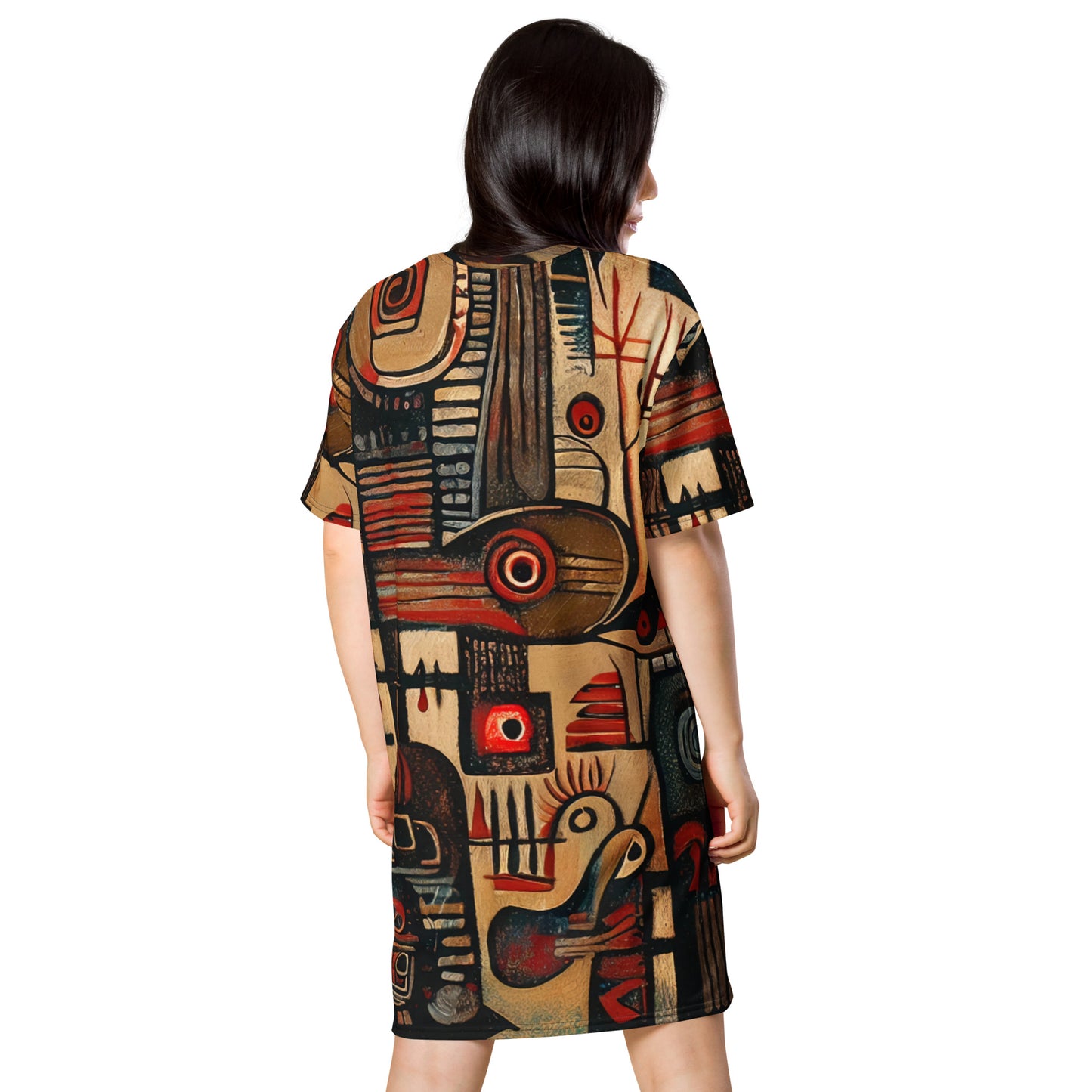 DMV 0256 Retro Art T-shirt dress