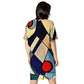 DMV 0234 Abstract Art T-shirt dress