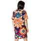 DMV 0253 Floral T-shirt dress