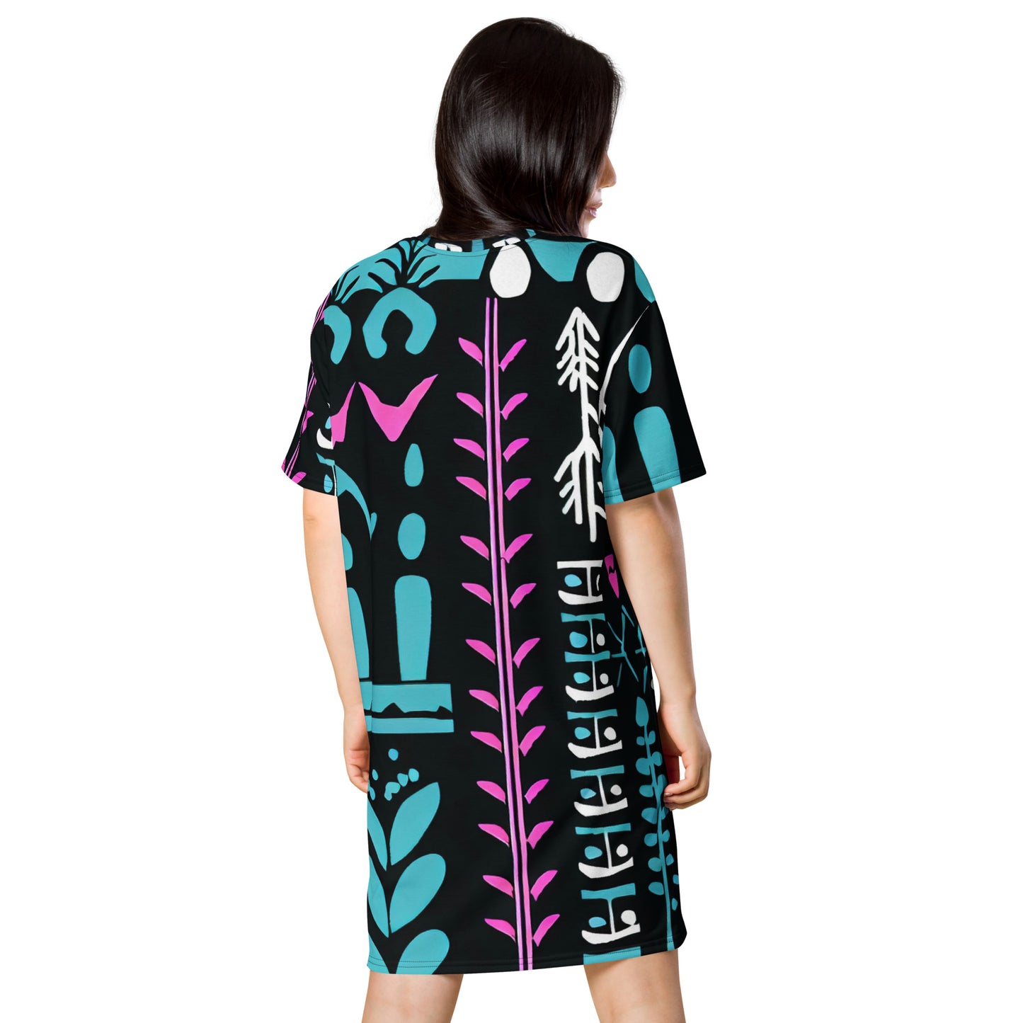 DMV 0122 Boho T-shirt dress