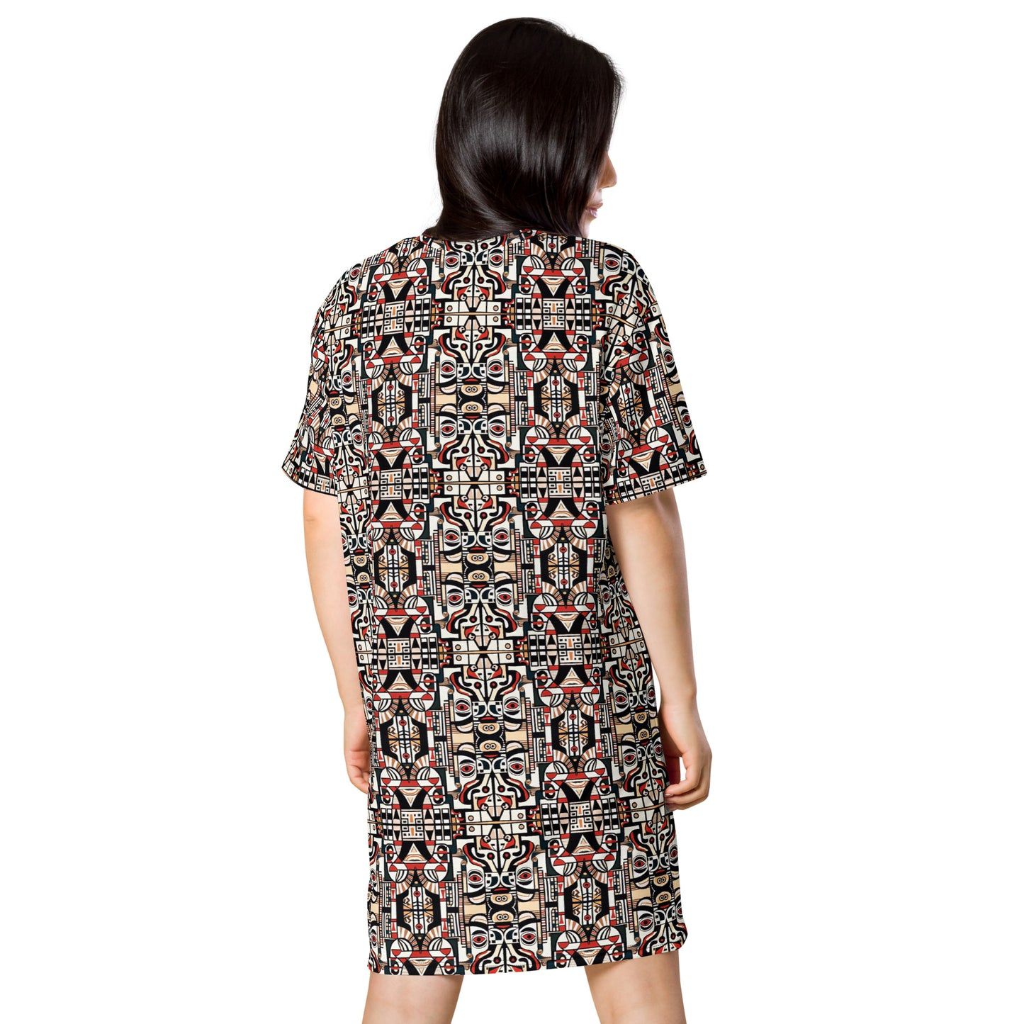 DMV 0131 Chic Boho T-shirt dress