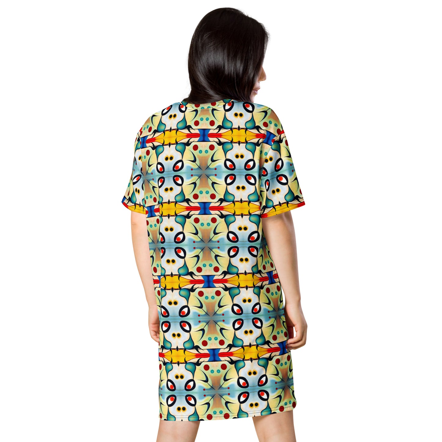 DMV 0102 Vintage Artsy T-shirt dress