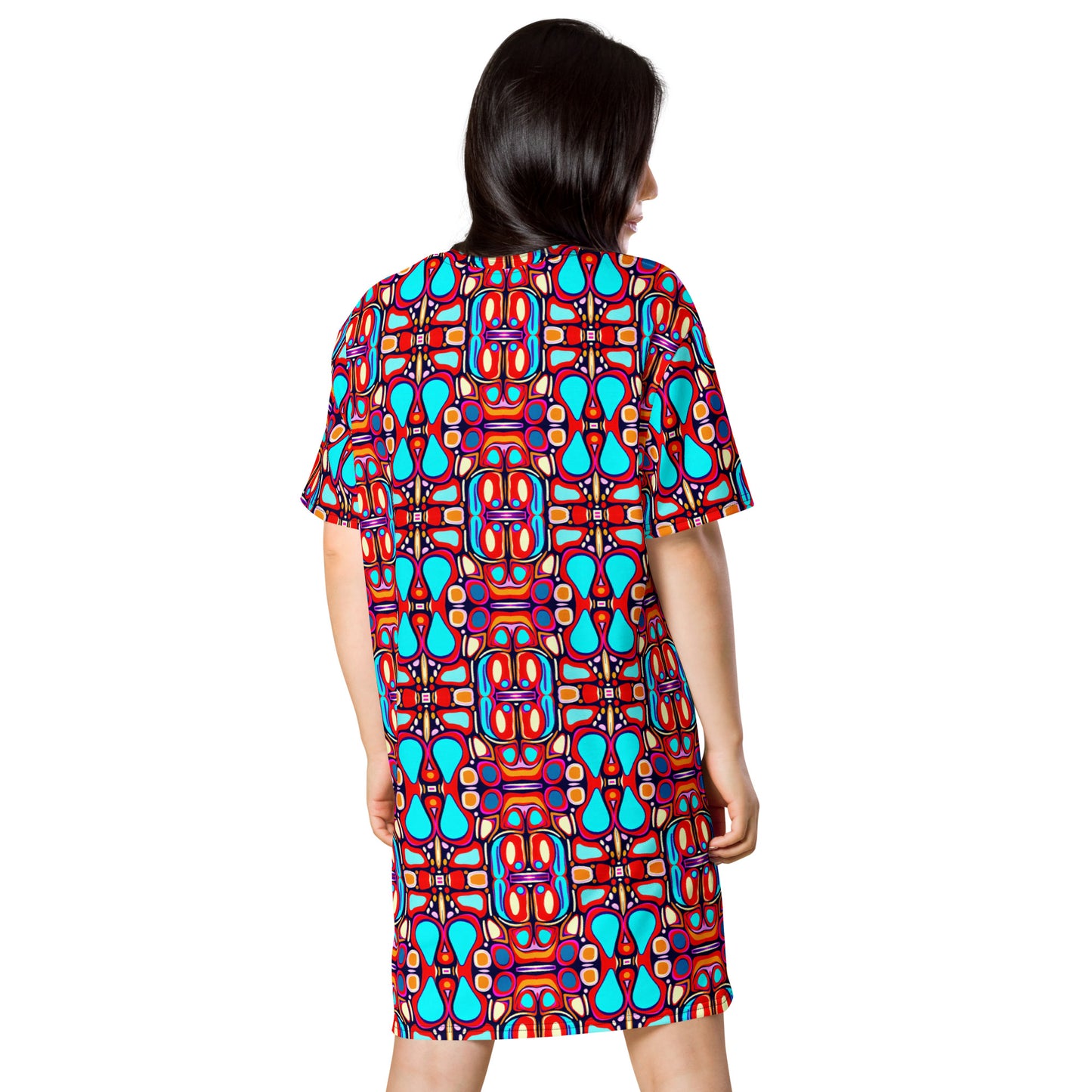 DMV 0094 Vintage Artsy T-shirt dress