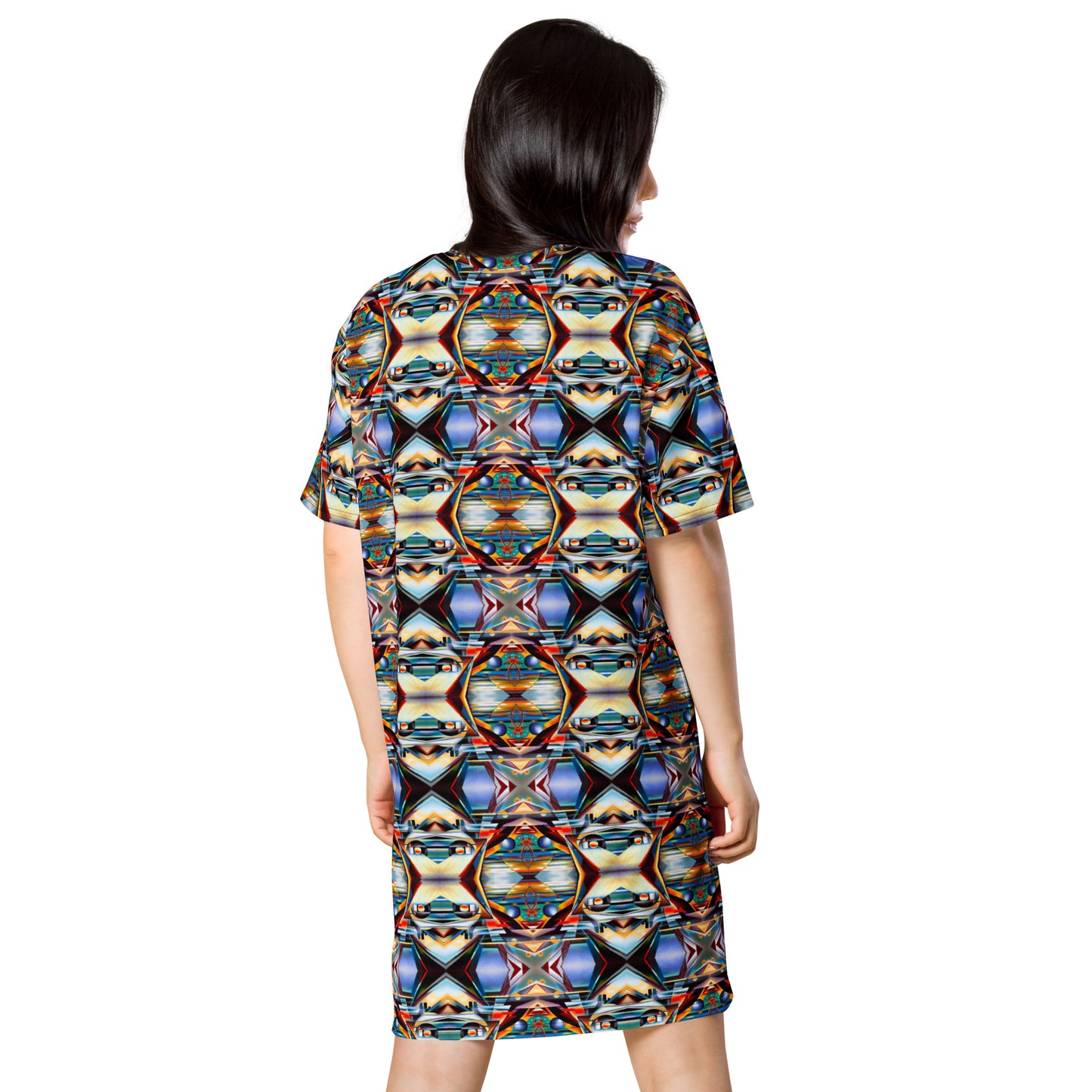 DMV 0221 Conceptual Artsy T-shirt dress