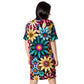 DMV 0265 Floral T-shirt dress