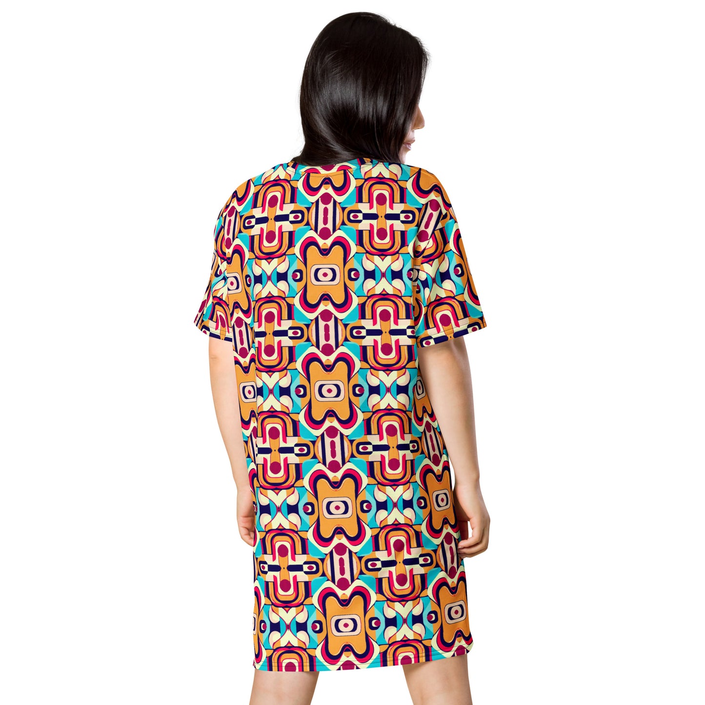 DMV 0160 Vintage Artsy T-shirt dress