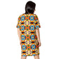 DMV 0103 Vintage Artsy T-shirt dress