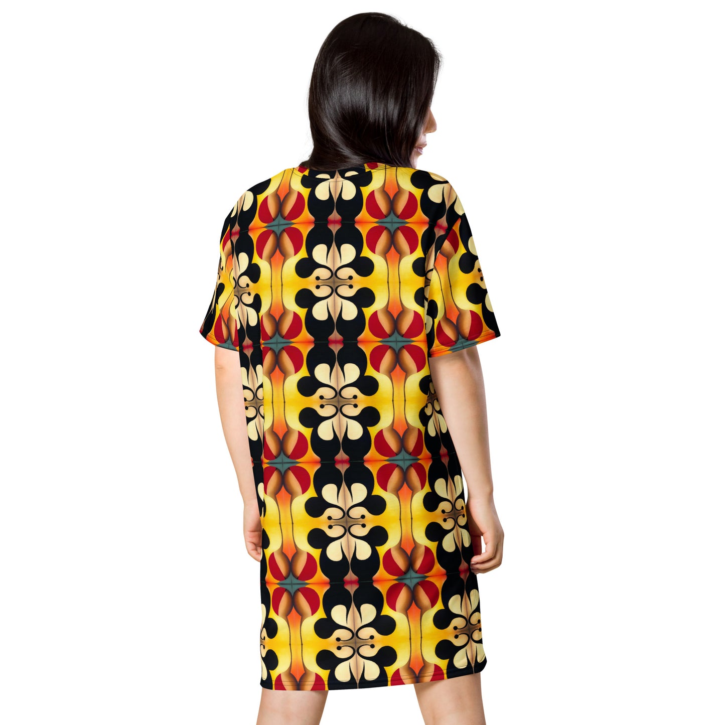 DMV 0215 Vintage Artsy T-shirt dress