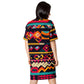 DMV 0409 Boho T-shirt dress