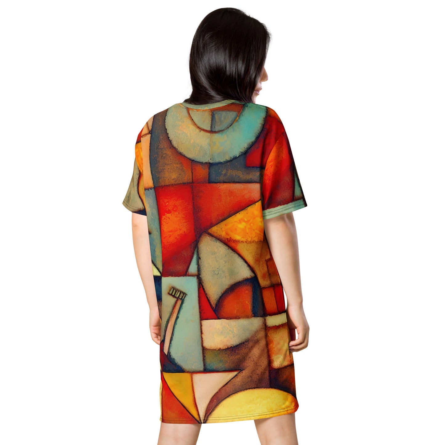 DMV 0298 Retro Art T-shirt dress