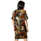 DMV 0505 Retro Art T-shirt dress