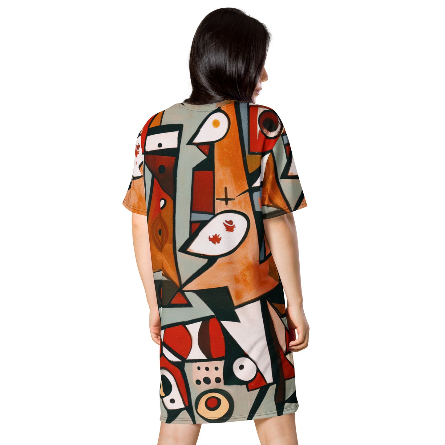 DMV 0522 Retro Art T-shirt dress