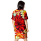 DMV 0419 Floral T-shirt dress