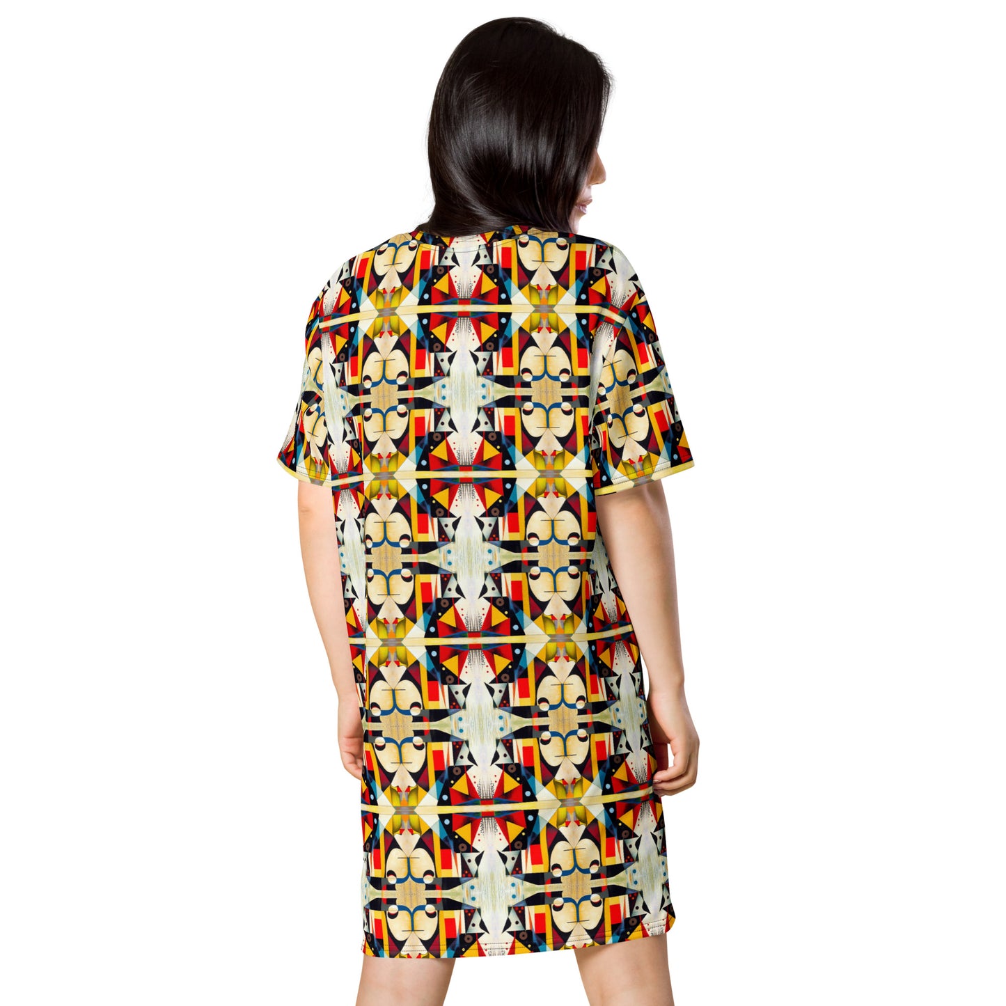 DMV 0517 Chic Boho T-shirt dress