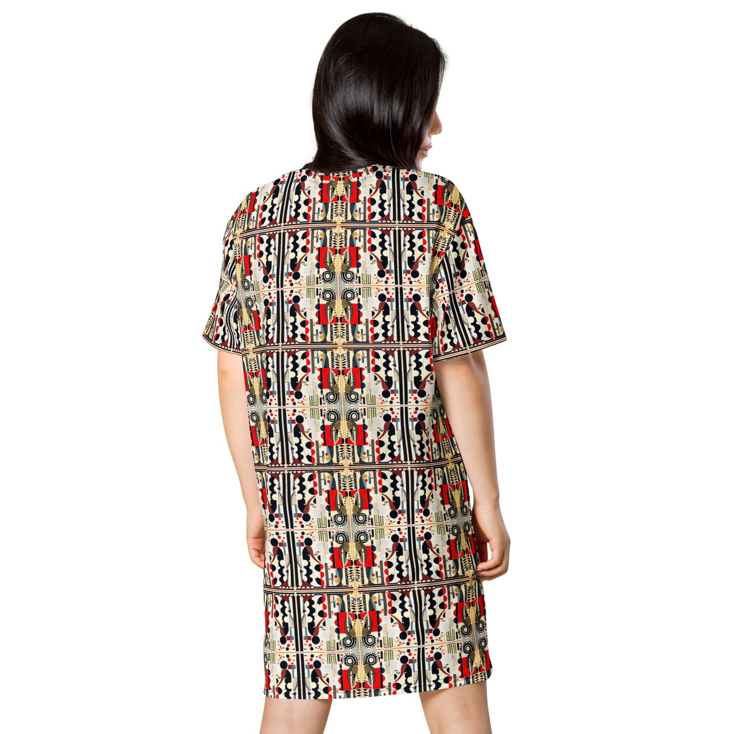 DMV 0863 Chic Boho T-shirt dress