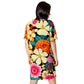 DMV 0644 Floral T-shirt dress