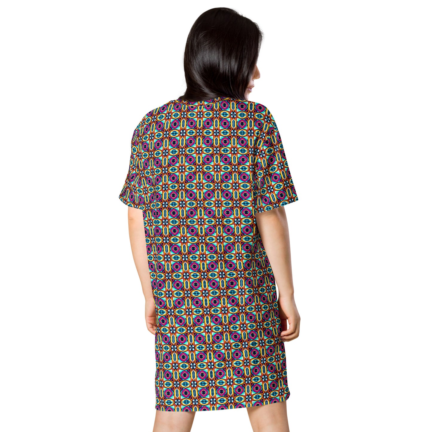 DMV 0347 Chic Boho T-shirt dress