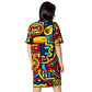 DMV 0397 Psy Art T-shirt dress