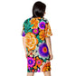 DMV 0552 Floral T-shirt dress