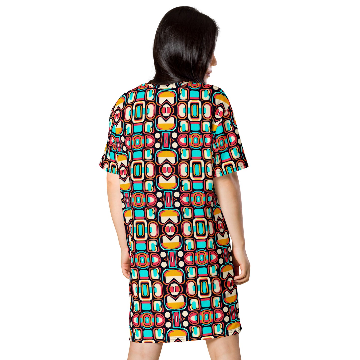 DMV 0933 Vintage Artsy T-shirt dress